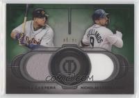 Miguel Cabrera, Nicholas Castellanos #/99