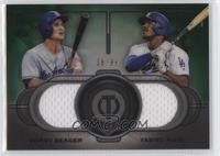 Corey Seager, Yasiel Puig #/99