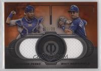 Whit Merrifield, Salvador Perez [EX to NM] #/25