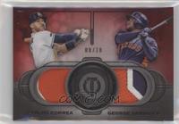 Carlos Correa, George Springer #/10