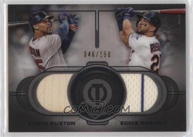 2019 Topps Tribute - Dual Records #DR-BR - Eddie Rosario, Byron Buxton /150