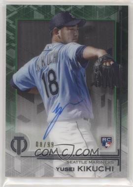 2019 Topps Tribute - Tribute Autographs - Green #TA-YK - Yusei Kikuchi /99