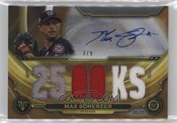 Max Scherzer #/9