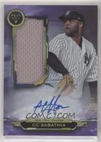 CC Sabathia #/75