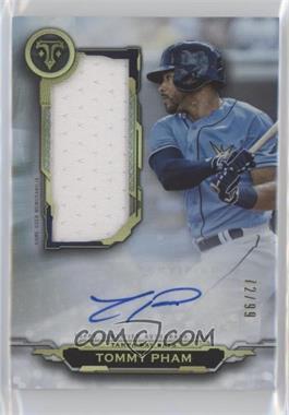 2019 Topps Triple Threads - Autograph Single Jumbo Relics #AUJR-TP - Tommy Pham /99