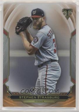 2019 Topps Triple Threads - [Base] - Amber #28 - Stephen Strasburg /199