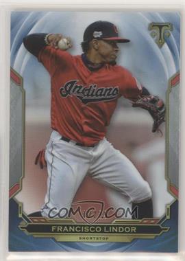 2019 Topps Triple Threads - [Base] - Sapphire #24 - Francisco Lindor /25