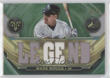 2019 Topps Triple Threads - Relics Legends - Emerald #RLC-WB - Wade Boggs /18