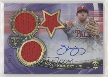 2019 Topps Triple Threads - Rookies And Future Phenoms Autograph Relics - Amethyst #RFPAR-SK - Scott Kingery /75