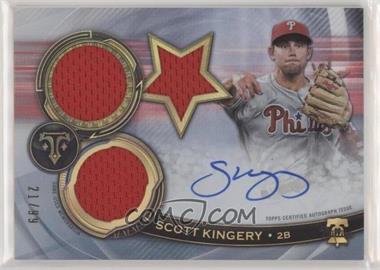 2019 Topps Triple Threads - Rookies And Future Phenoms Autograph Relics #RFPAR-SK - Scott Kingery /99