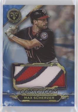 2019 Topps Triple Threads - Single Jumbo Relics - Sapphire #SJR-MS3 - Max Scherzer /3