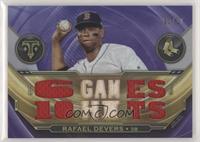 Rafael Devers #/27