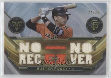 2019 Topps Triple Threads - Triple Threads Relics #TTR-BP3 - Buster Posey /36