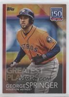 Greatest Players - George Springer #/10