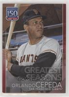 Greatest Seasons - Orlando Cepeda #/10