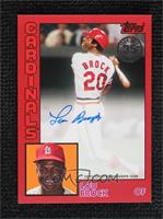 Lou Brock #/25