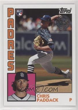 2019 Topps Update Series - 1984 Topps Baseball #84-15 - Chris Paddack