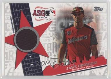 2019 Topps Update Series - All-Star Stitches #ASSR-JO - Jake Odorizzi