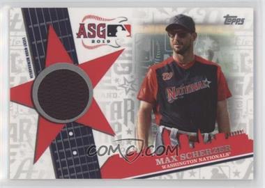 2019 Topps Update Series - All-Star Stitches #ASSR-MS - Max Scherzer