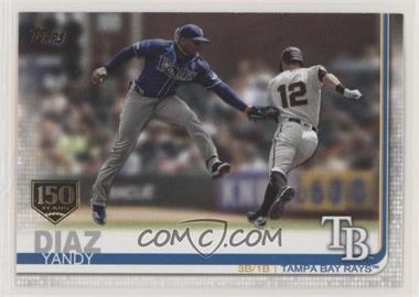 2019 Topps Update Series - [Base] - 150th Anniversary #US68 - Yandy Diaz