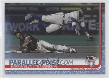 2019 Topps Update Series - [Base] - Father's Day Blue #US99 - Veteran Combos - Parallel Poise (Harrison Vaults Anderson) /50