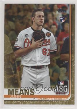 2019 Topps Update Series - [Base] - Gold #US223 - All-Star - John Means /2019