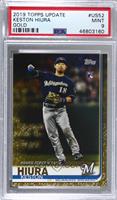 Rookie Debut - Keston Hiura [PSA 9 MINT] #/2,019