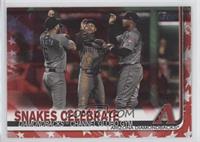 Veteran Combos - Snakes Celebrate (Diamondbacks Channel Globo Gym) #/76