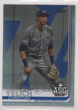 2019 Topps Update Series - [Base] - Rainbow Foil #US185 - All-Star - Christian Yelich