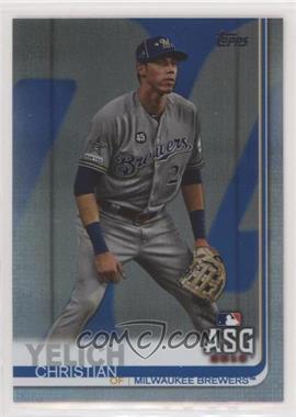 2019 Topps Update Series - [Base] - Rainbow Foil #US185 - All-Star - Christian Yelich