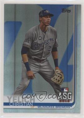 2019 Topps Update Series - [Base] - Rainbow Foil #US185 - All-Star - Christian Yelich