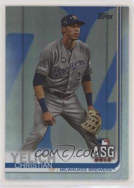 2019 Topps Update Series - [Base] - Rainbow Foil #US185 - All-Star - Christian Yelich