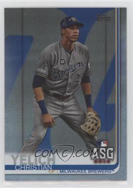 2019 Topps Update Series - [Base] - Rainbow Foil #US185 - All-Star - Christian Yelich