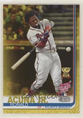 2019 Topps Update Series - [Base] - Walgreens Yellow #US271 - Home Run Derby - Ronald Acuña Jr.