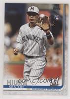 SP Photo Variation - Keston Hiura (Throwback Uniform)