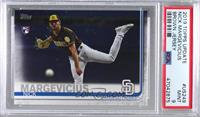 SP Photo Variation - Nick Margevicius (Brown Jersey) [PSA 9 MINT]