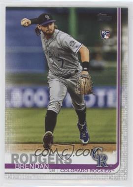 2019 Topps Update Series - [Base] #US299.1 - Brendan Rodgers (Throwing)