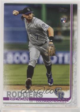 2019 Topps Update Series - [Base] #US299.1 - Brendan Rodgers (Throwing)