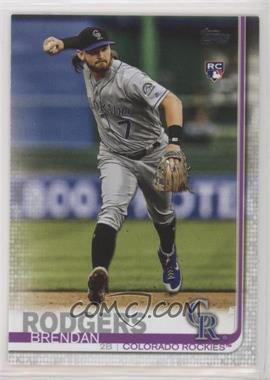 2019 Topps Update Series - [Base] #US299.1 - Brendan Rodgers (Throwing)