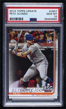 2019 Topps Update Series - [Base] #US47 - All-Star - Pete Alonso [PSA 10 GEM MT]
