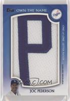 Joc Pederson (Letter P) #/1