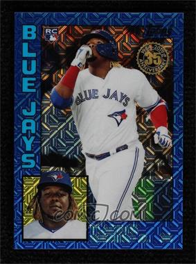 2019 Topps Update Silver Pack - 1984 Topps Baseball Chrome - Blue #T84U-46 - Vladimir Guerrero Jr. /150