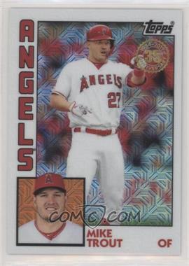 2019 Topps Update Silver Pack - 1984 Topps Baseball Chrome #T84U-1 - Mike Trout