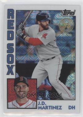 2019 Topps Update Silver Pack - 1984 Topps Baseball Chrome #T84U-9 - J.D. Martinez