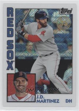 2019 Topps Update Silver Pack - 1984 Topps Baseball Chrome #T84U-9 - J.D. Martinez