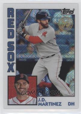 2019 Topps Update Silver Pack - 1984 Topps Baseball Chrome #T84U-9 - J.D. Martinez