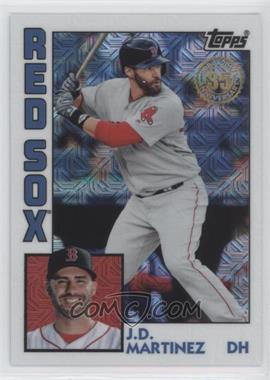 2019 Topps Update Silver Pack - 1984 Topps Baseball Chrome #T84U-9 - J.D. Martinez