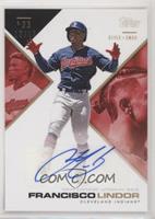 Francisco Lindor #/25