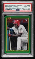 Aristides Aquino [PSA 10 GEM MT] #/99