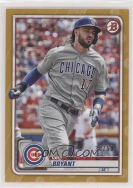 2020 Bowman - [Base] - Gold #22 - Kris Bryant /50